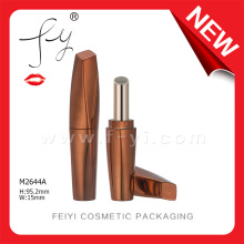 Irregular Forma De Onda Brillante Empty Metal Cosmetic Packaging Tubes